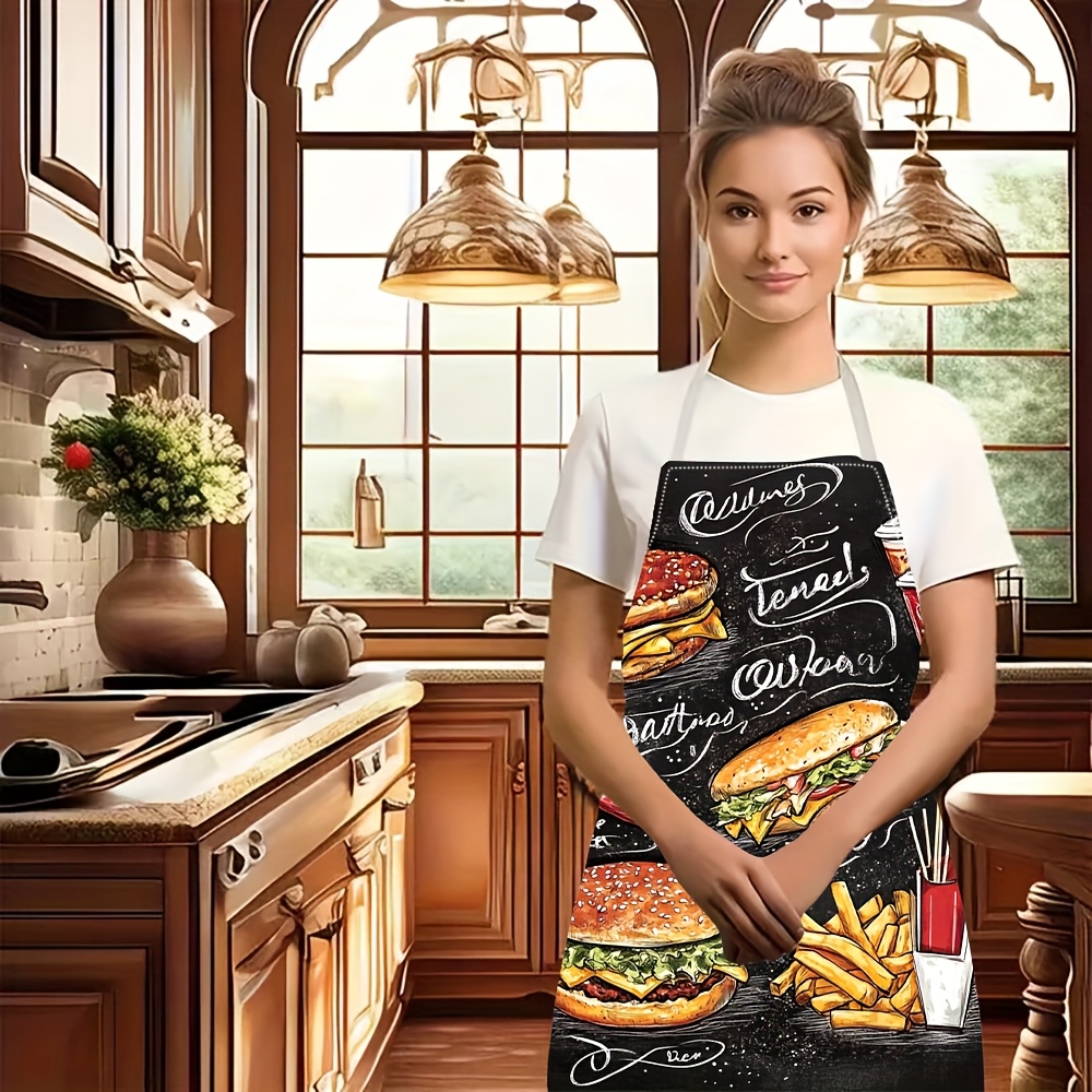 Фартук для повара в стиле ретр – обзор и цена Home Cooking Fast Foods