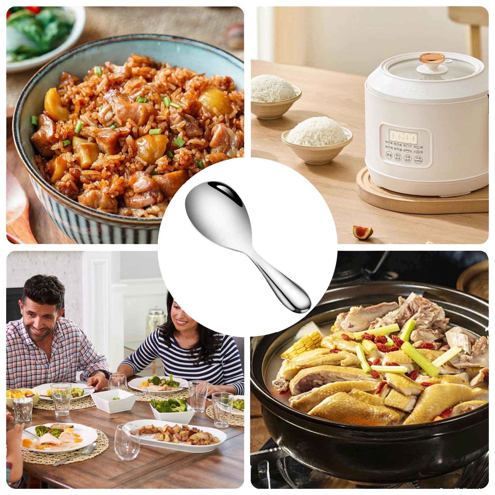 Ложка для риса из нержавеющей  – обзор и цена Home Cooking Delivery